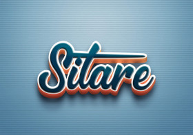 Cursive Name DP: Sitare