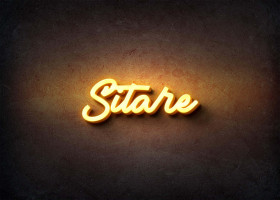 Glow Name Profile Picture for Sitare