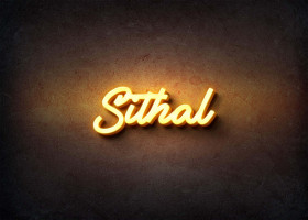 Glow Name Profile Picture for Sithal