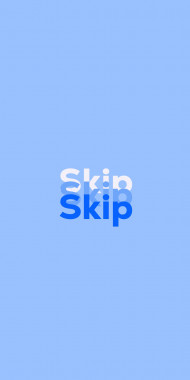 Name DP: Skip