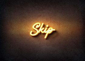 Glow Name Profile Picture for Skip