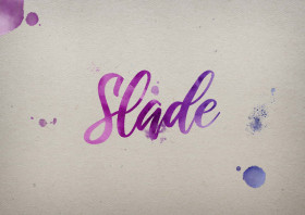 Slade Watercolor Name DP