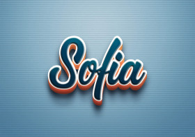 Cursive Name DP: Sofia