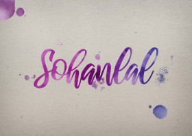 Sohanlal Watercolor Name DP