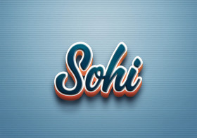 Cursive Name DP: Sohi