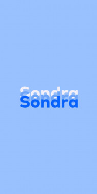 Name DP: Sondra