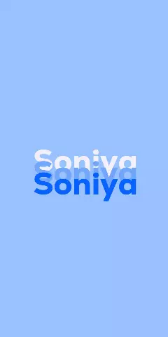 Name DP: Soniya