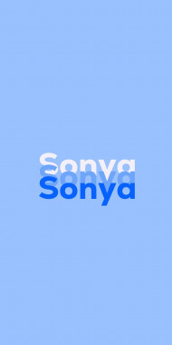 Name DP: Sonya
