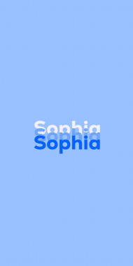 Name DP: Sophia