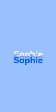 Name DP: Sophie