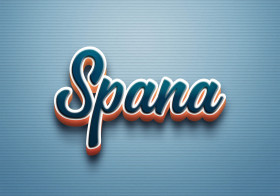 Cursive Name DP: Spana