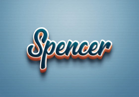 Cursive Name DP: Spencer