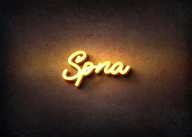 Glow Name Profile Picture for Spna