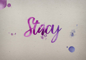 Stacy Watercolor Name DP
