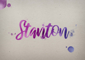 Stanton Watercolor Name DP