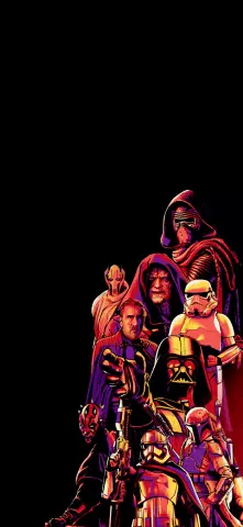 Star Wars Amoled Wallpaper with Performing Arts, Fiction & Character