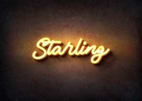 Glow Name Profile Picture for Starling