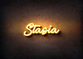 Glow Name Profile Picture for Stasia