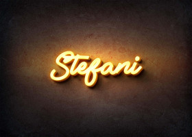 Glow Name Profile Picture for Stefani