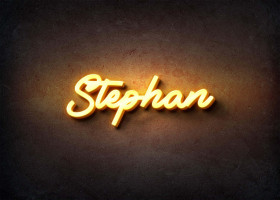 Glow Name Profile Picture for Stephan