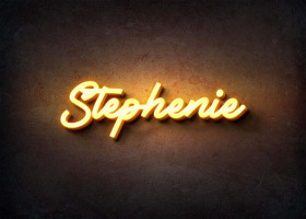 Glow Name Profile Picture for Stephenie
