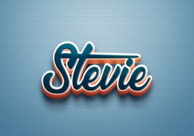 Cursive Name DP: Stevie