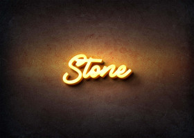 Glow Name Profile Picture for Stone