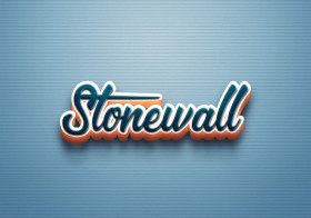 Cursive Name DP: Stonewall