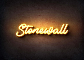 Glow Name Profile Picture for Stonewall