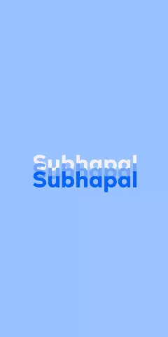 Name DP: Subhapal