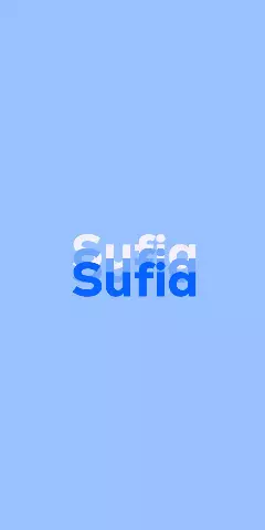 Name DP: Sufia