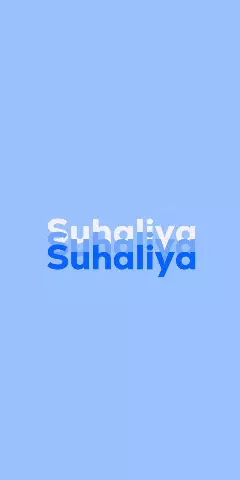 Name DP: Suhaliya