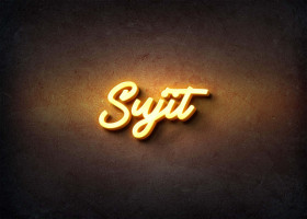 Glow Name Profile Picture for Sujit