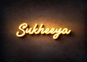 Glow Name Profile Picture for Sukheeya