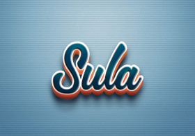Cursive Name DP: Sula