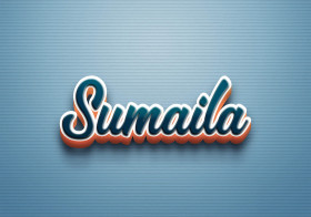 Cursive Name DP: Sumaila