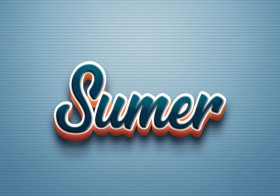 Cursive Name DP: Sumer