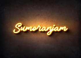 Glow Name Profile Picture for Sumoranjam