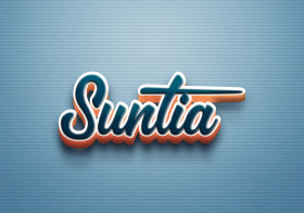 Cursive Name DP: Suntia