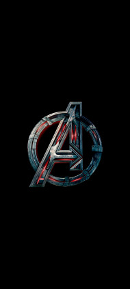 Superheroes  Movies Amoled Wallpaper with Logo Font & Graphics