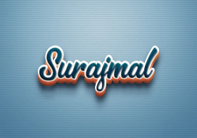 Cursive Name DP: Surajmal