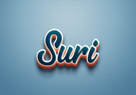 Cursive Name DP: Suri