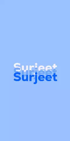 Name DP: Surjeet