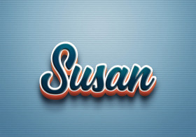 Cursive Name DP: Susan