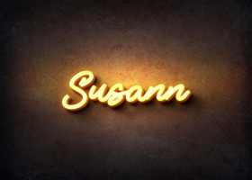 Glow Name Profile Picture for Susann