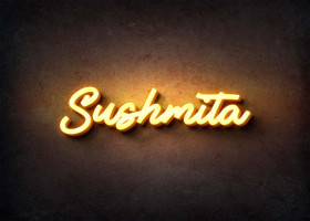 Glow Name Profile Picture for Sushmita