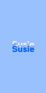 Name DP: Susie