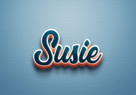 Cursive Name DP: Susie