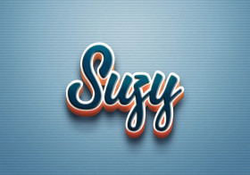 Cursive Name DP: Suzy
