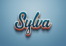 Cursive Name DP: Sylva